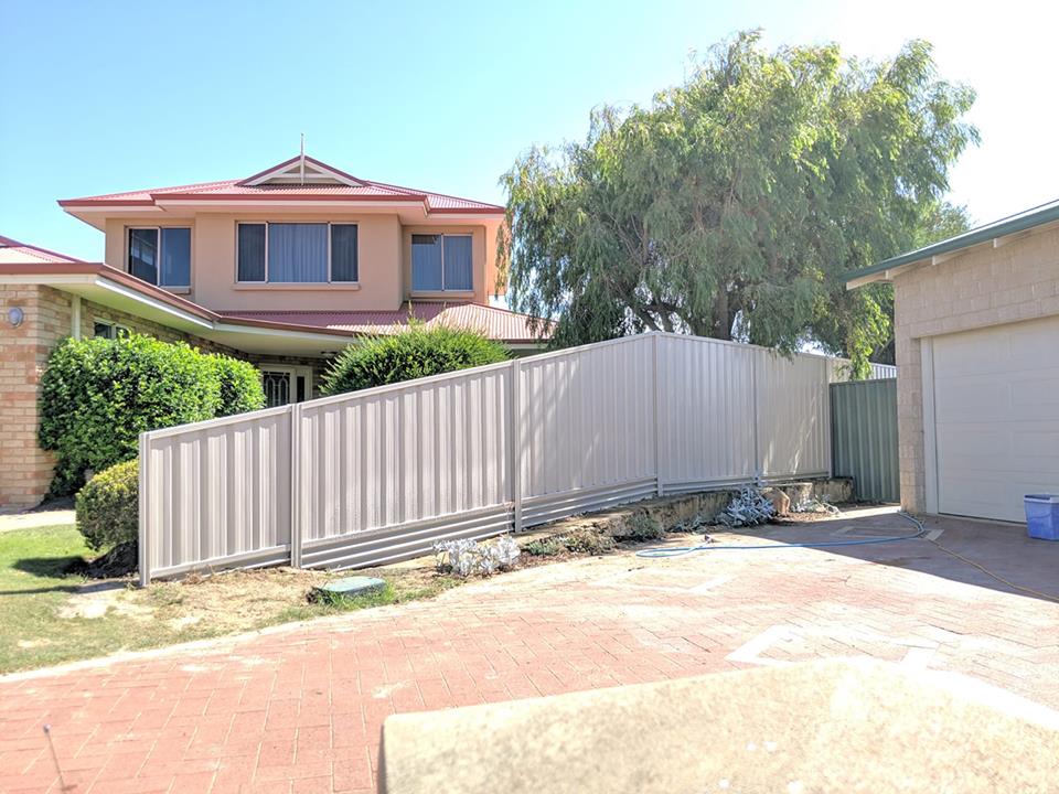 Colorbond Plinths Perth Suppy & installation Bears Fencing